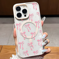 Soft Ribbon Coquette MagSafe Case - Compatible para iPhone 15