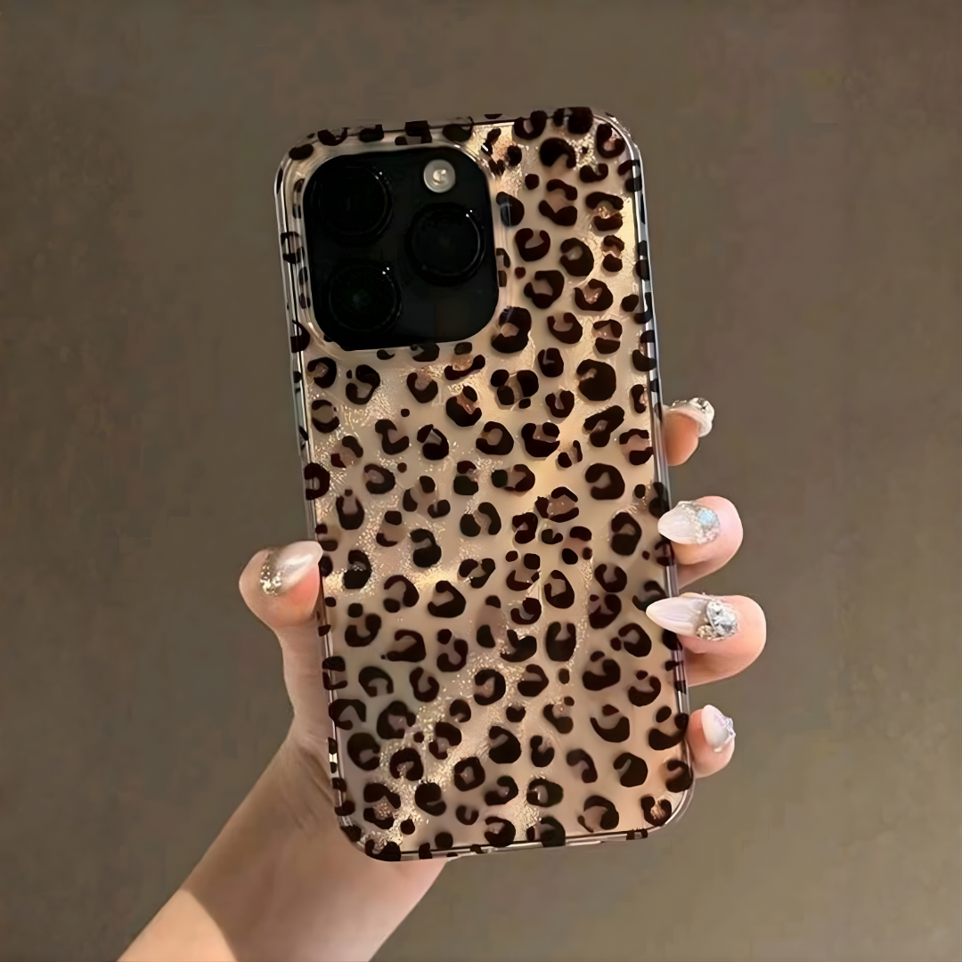 Protector de Alta Resistencia "Safari Chic" — Acabado Brillante Leopard Print