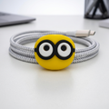 Protector de Cable de Silicona - Edición "Ocular" Amarilla