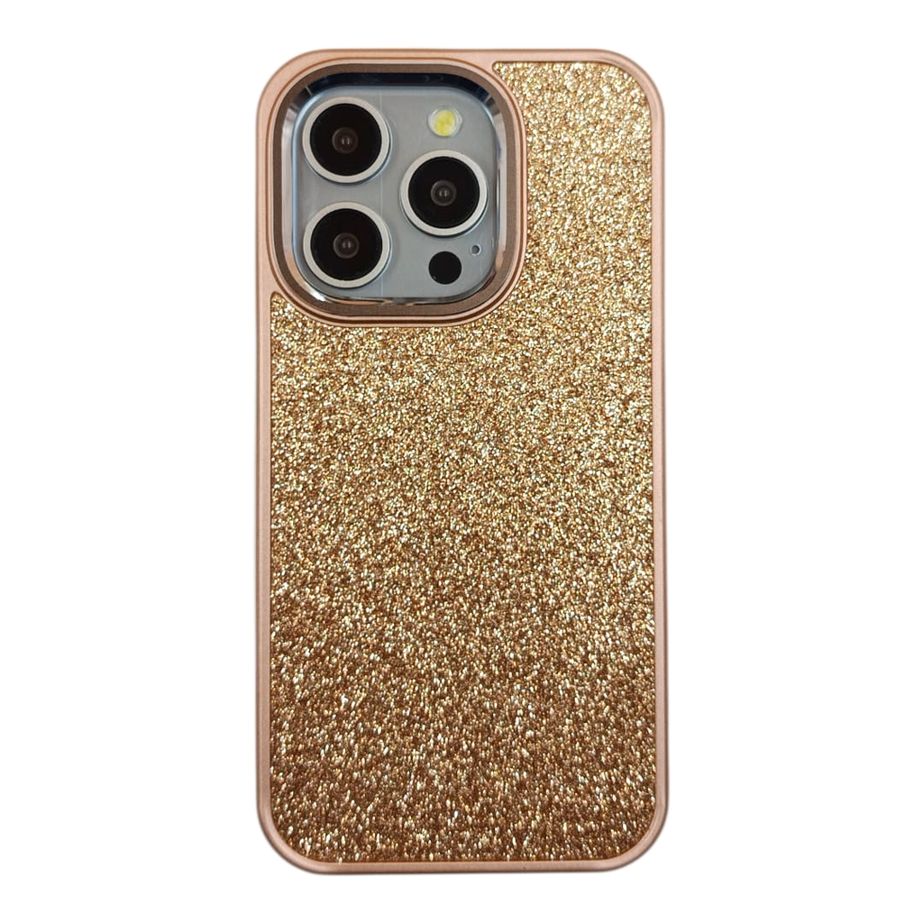 Case iPhone Luxury Gloss dorado | Protección con Brillo Ultra Reflejante